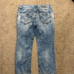 Buckle Men's Light Blue Straight Jeans